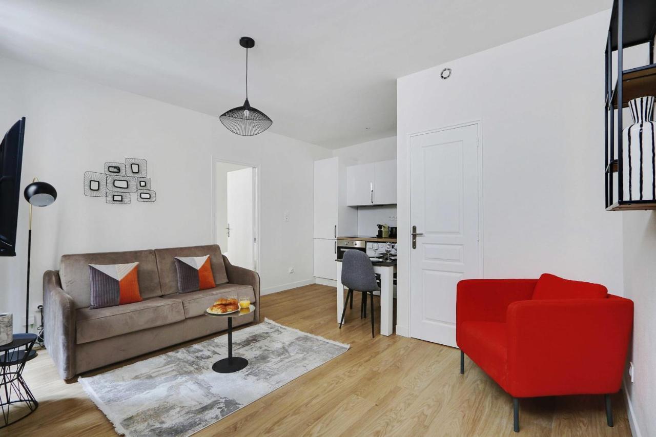 Charming Appart 4P1Br Le Marais Paris Exterior foto